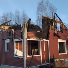 Демонтаж дома в Александрове Владимирской области 4
