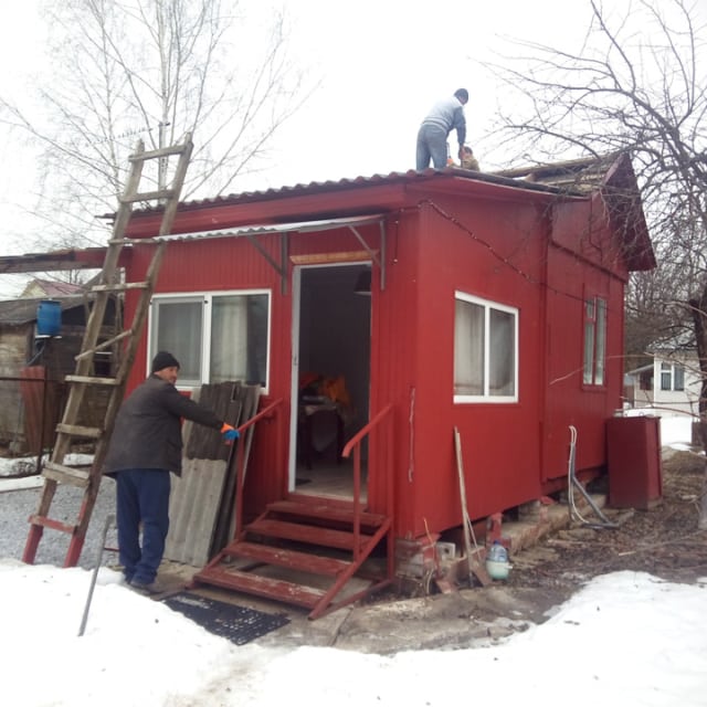 Демонтаж дома в Наро-Фоминском районе, СНТ Черемушка